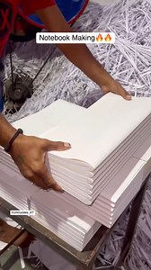 11K views · 58 reactions | Notebook making process | Sufaid Production | Facebook