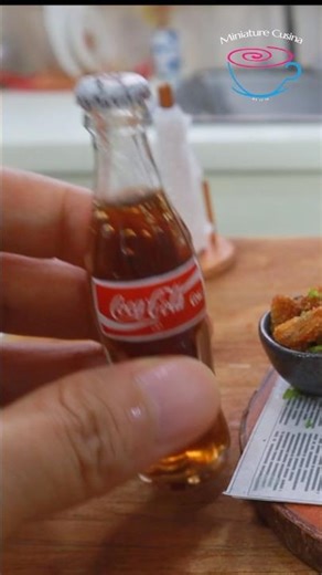 MINIATURE REAL COKE BOTTLE #vintage