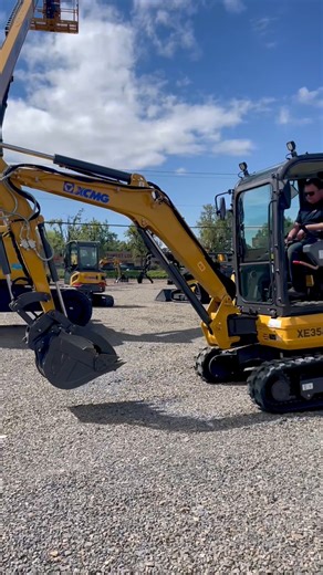 Need serious power in a small package? Check out the XE35U Excavator at FGR Equipment! Perfect for working right up against walls and in congested areas. It's powerful, comfortable, and easy to maintain—built to keep your project on schedule. Stop waiting and start digging!  971.287.3626 Call us today for a demo! #FGREquipment #XCMG #XE35U #MiniExcavator #UnearthYourPotential | Forest Glen Repair | Facebook