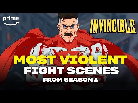 Most Brutal Fight Scenes of Season 1 | Invincible | Prime Video