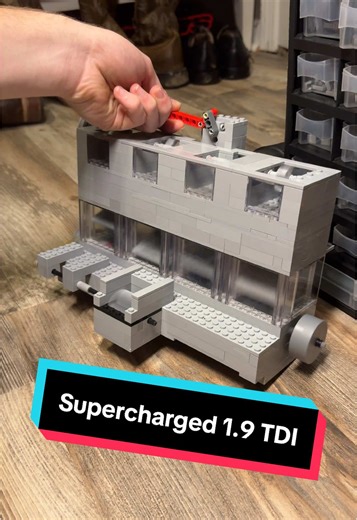 El motor Lego 1.9 TDI: ¿el más rápido?