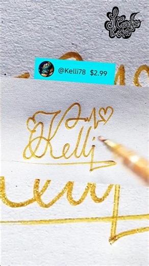 Stylish Name | Kelli | Stylish Signature | Calligraphy Signature | sk cursive art