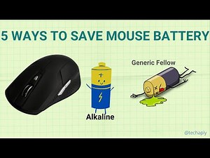 5 Possible Ways to Save Battery in Wireless Mouse