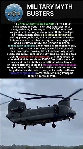 The Helicopter That Carries Almost Anything
