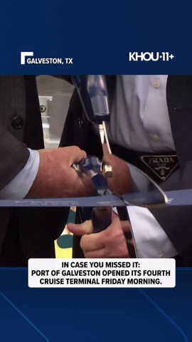 ICYMI: Last week the Port of Galveston opens new cruise terminal