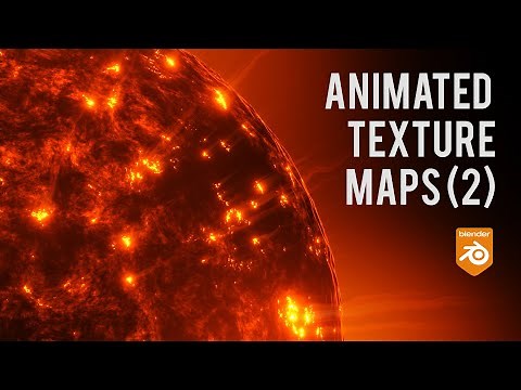 Creating a star/sun using animated texture maps in Blender 2.9