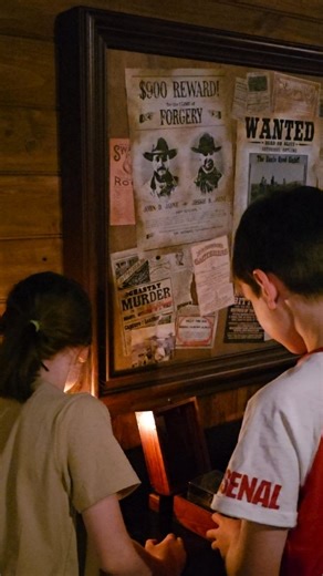 👨‍👩‍👧‍👦🗝️ Find SO many escape rooms, AND a quiz room at @escapethisperth , in the heart of Perth CBD! If you’re hunting for family fun for tweens and teens these school holidays, this is your sign. 🤠 We took on wild west themed ‘High Noon’, breaking out of the super immersive gaol with brain busting puzzles, and heaps of teamwork. The whole fam got to solve plenty of puzzles. 🧩🤝 Book Escape This for so much off-screen fun these school holidays. 📵 Next time, Sheriff, we’re getting that s