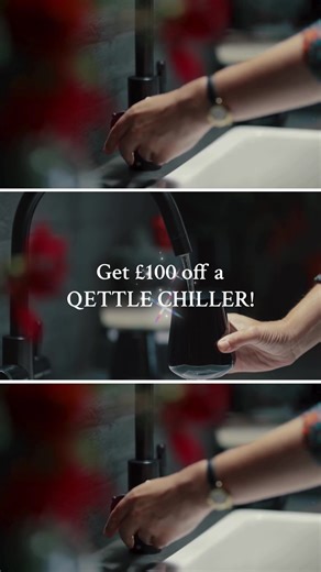 Cool down with QETTLE! In addition to true, 100°C boiling water, QETTLE taps also give you refreshing, filtered drinking water as standard. And right now, you can get £100 off a QETTLE Chiller… 💦 #qettle #filtertap #chilledwater #qettletap #newkitchen #kitcheninspo #kitchendesign #kitchenrenovation