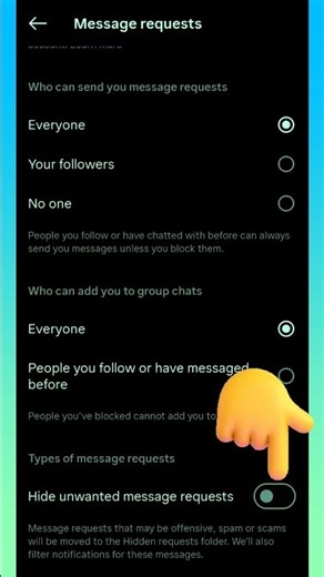 Stop Spam DMs on Instagram! 🚫 (Hide Message Requests)