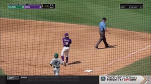 BETWEEN THE LEGS 🤯 📺 ESPNU | LSU Baseball