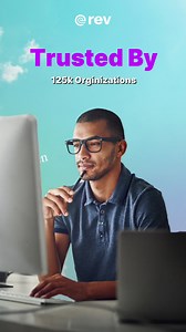 6.6K views | Should've used Rev for your transcriptions  Say goodbye to tedious tasks & hello to more creative time. | Rev | Facebook