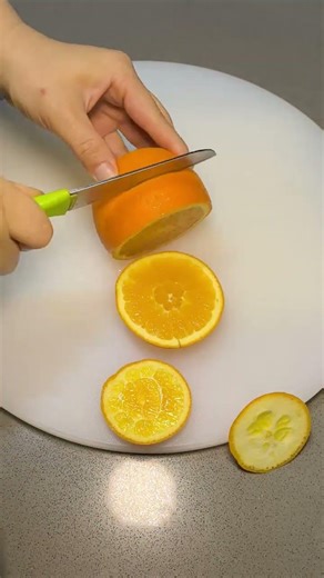 Sun-Kissed Orange Masterpiece# Citrus Petal Perfection#Artistic Orange Transformation#Kitchen Skills