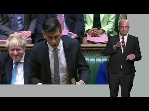 Chancellor of the Exchequer Spring Statement - 23 March 2022