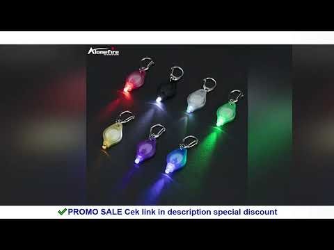 Mini LED Keychain light Multicolored Cool Rainbow White Red Yellow Green Blue Purple Key chain lamp
