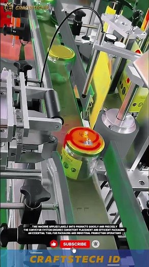 Labeling Machine for Fast and Accurate Product Identification and Packaging Process #machine