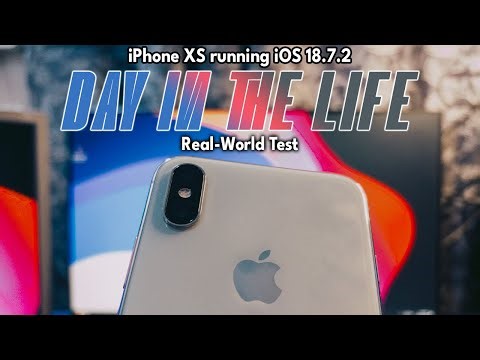 iOS 18.7.2 Real World Test ft. iPhone XS (Day in the Life)