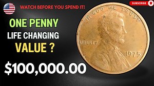 🔍 You won’t believe how much this 1975 penny could be worth today! It might look like an ordinary coin, but some rare versions of this Lincoln Cent have shocked the collectors' world with their value. Watch this eye-opening video to discover what makes certain 1 cent coins so valuable, and how YOU can check if you have one sitting in your pocket. 💡 This isn’t a get-rich-quick claim — it’s based on real coin grading, market trends, and actual auction results. 👉 Watch now and see if you’re hold