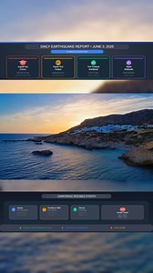 🌍 Daily Earthquake Report – June 3, 2025 🌍 Today saw a wide spread of seismic activity with multiple magnitude 5.0 and above quakes. We already posted full updates on the Turkey quake and the Idaho swarm. This video covers the rest of the day’s global events. From a strong quake near Alaska to deep movement off the coast of Taiwan and more across Greece and Japan, it's been a very active 24 hours. Stay updated with the most accurate reports as they happen. 📽️ Watch the full update now. #Earth