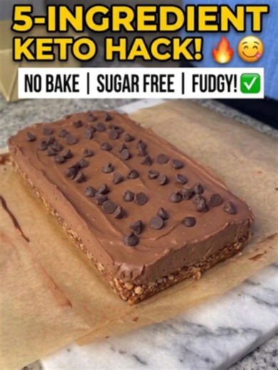 Keto Cookie Dough Bars: 5-Ingredient Guilt-Free Treat