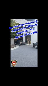 On Monday morning, 6 Durham Officers departed for Spruce Pine NC. Once they arrived and unloaded supplies donated by the Durham Residents, they integrated themselves into the recovery effort. They were tasked with conducting welfare checks by going door to door to check on citizens in remote areas. Keep them and the victims in your prayers. | Durham Police Department