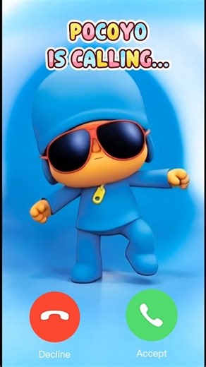 POCOYO JUST CALLED ME… AND STARTED DANCING 💀🔥 #pocoyo #funny