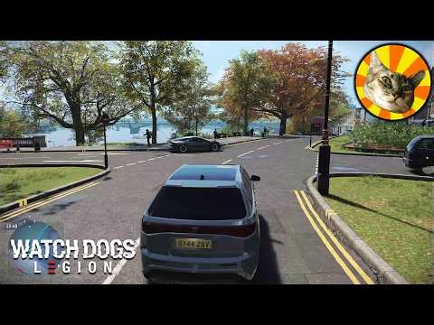 Mary Kelley drives to the Bank and Pub | Watch Dogs: Legion roleplay