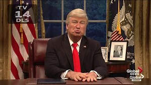 Baldwin’s Donald Trump sings ‘Don’t Stop Me Now’ in SNL season finale cold open