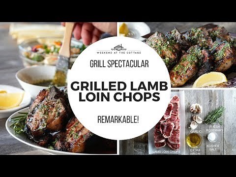 GRILLED LAMB LOIN CHOPS | Juicy & Tender!