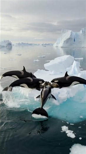 Orca Wave Attack: Intelligence Meets Power / 범고래의 파도 공격: 지능이 힘을 만나다