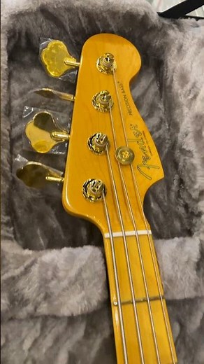 Fender 75th Anniversary American Professional PJ Bass 4 String Bass Guitar, 2-Color Sunburst