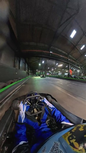 Racing Karts with New Gloves in Freezing Conditions