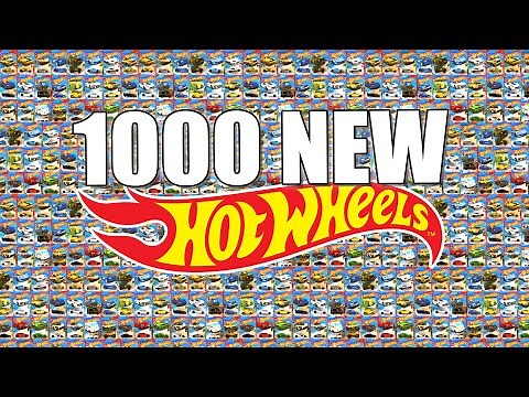 Let's Open 1000 Hot Wheels