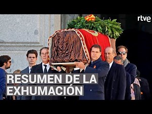 RESUMEN DE LA EXHUMACIÓN DE FRANCO