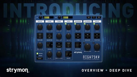 Introducing Strymon NightSky Plugin | Matt Piper