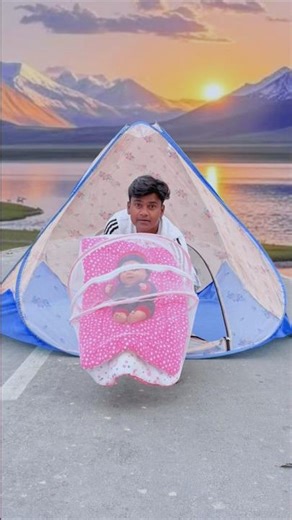 Mini cute baby Net & Quick Setup Folding Net Unboxing 🦗