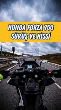 How Does the Honda Forza 750 Ride? #hondaforza750 #forza750 #hondamotorcycle #mehmetbeyazbayrak