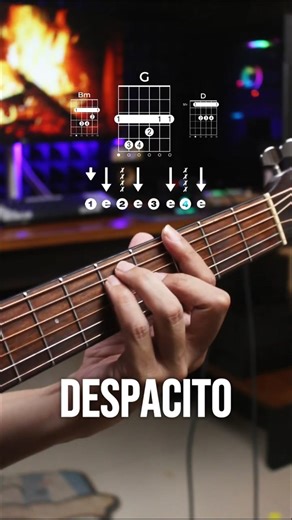 Despacito Easy Chords | Guitar Tutorial +Tab #creep #chords