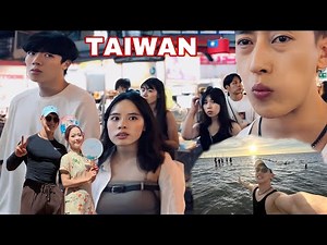Exploring the Taiwanese tradition and food in Taichung City 😍| Taiwan girls also staring at me 🙈