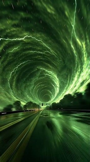Entering the Neon Alien Vortex 🌌💚