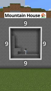 Minecraft Mountain House🏠 #minecraft #minecraftbuilding #minecraftbuilds #minecrafttutorial | Blockical Blockical