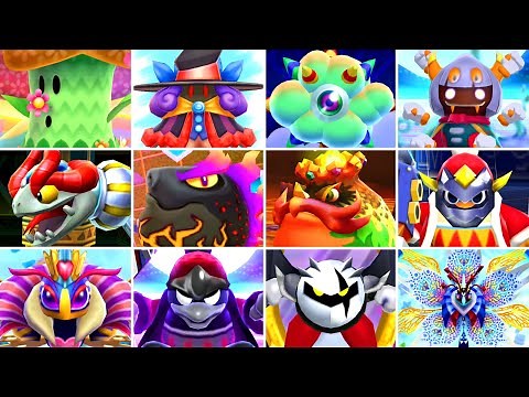 Kirby: Triple Deluxe HD - All Bosses (No Damage) [4K]