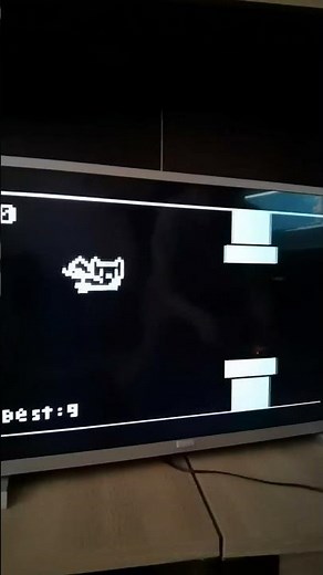 Flappy Cat Arduino TV Out - Retro Game on TV
