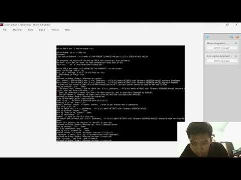 instalasi remote server di virtual box
