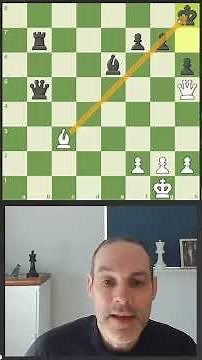 Chess Tactics - The Decoy Tactic with a Pin #chess #chesstactics #chessbeginner #chessbeginners