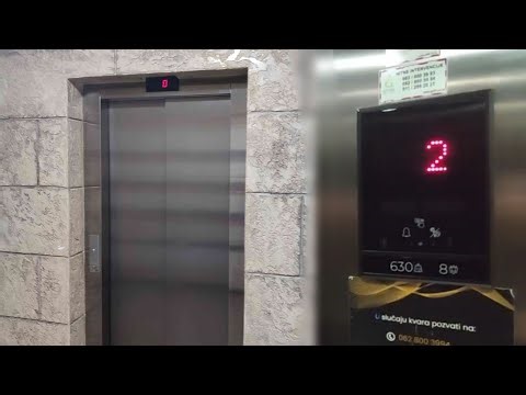 AMAZING and SUPER FAST Orona lift - Bulevar Despota Stefana 39 - Velika Plana, Serbia