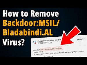 How to Remove Backdoor:MSIL/Bladabindi.AL on Windows 11/10?
