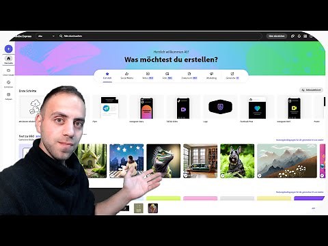 Adobe Express Tutorial für Anfänger - Grundlagen für Beginner | Tutorial (deutsch)