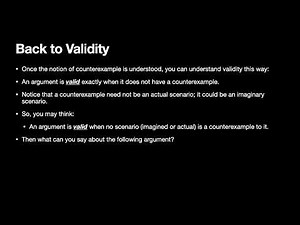 1.2.4 Argument Supplement: Valid/Sound, Strong/Cogent