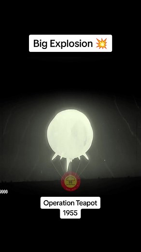 Operation Teapot 1955 | Big Explosion 💥