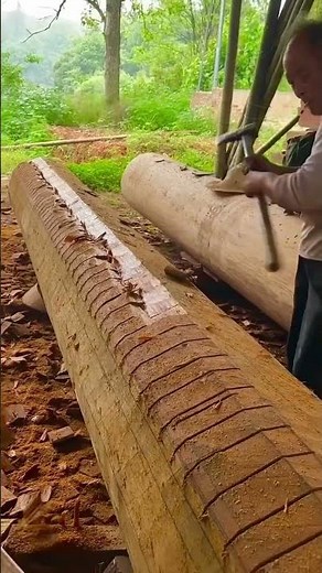 Make load-bearing beams for wooden houses